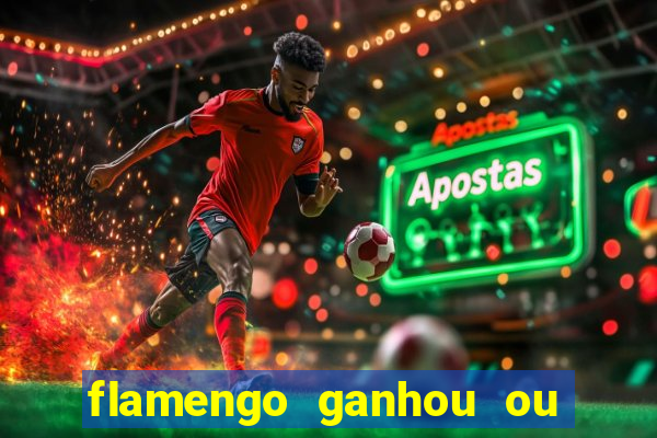 flamengo ganhou ou perdeu hoje